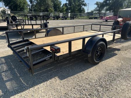 New 2026 Texas Bragg Trailers 77"x14' Dovetail Utility Trailer