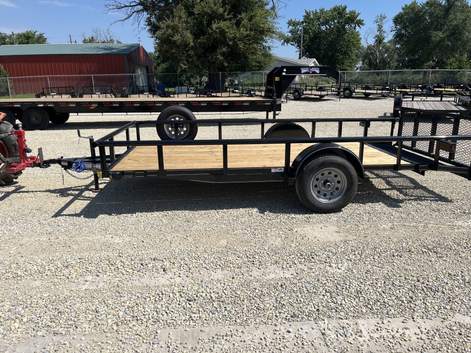 New 2026 Texas Bragg Trailers 77"x14' Dovetail Utility Trailer