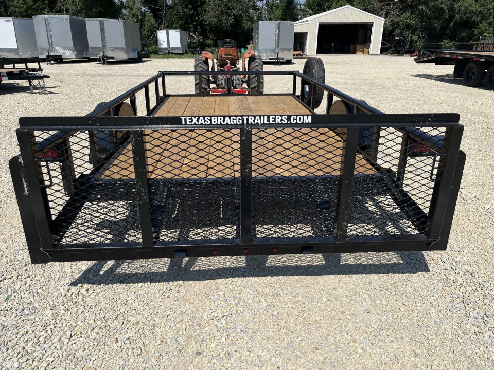 New 2026 Texas Bragg Trailers 77"x14' Dovetail Utility Trailer