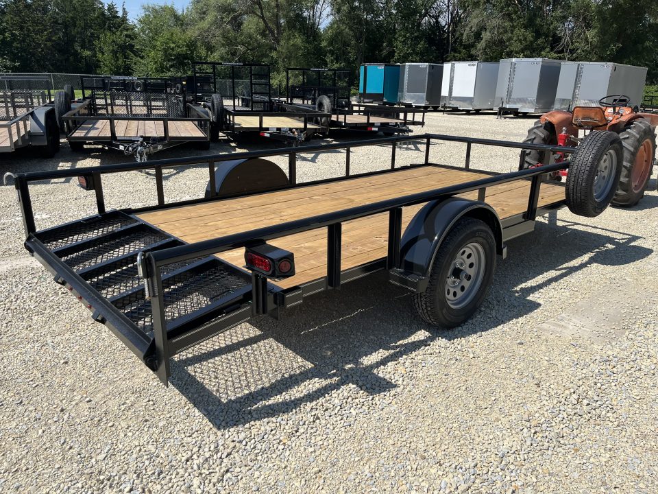 New 2026 Texas Bragg Trailers 77"x14' Dovetail Utility Trailer