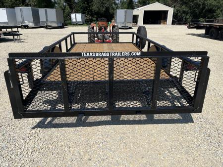 New 2026 Texas Bragg Trailers 77"x14' Dovetail Utility Trailer