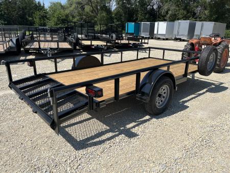 New 2026 Texas Bragg Trailers 77"x14' Dovetail Utility Trailer