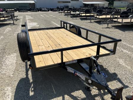 New 2026 Texas Bragg Trailers 77"x14' Dovetail Utility Trailer