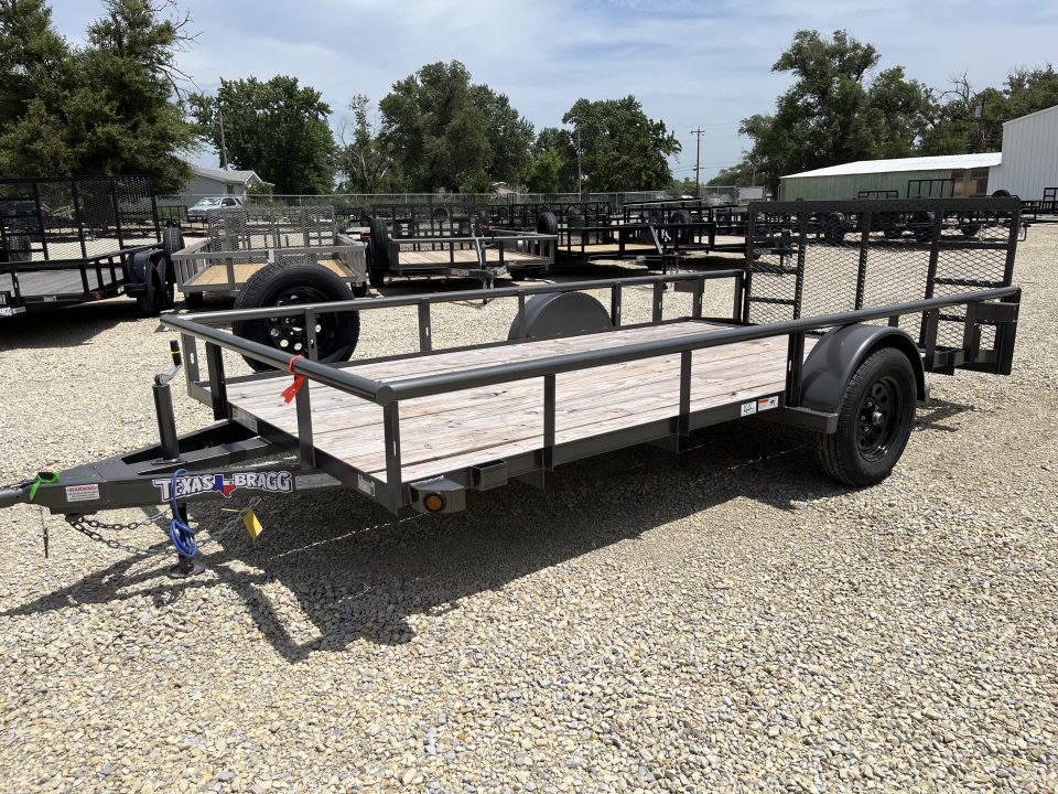 New 2026 Texas Bragg Trailers 77"x14' Dovetail Utility Trailer