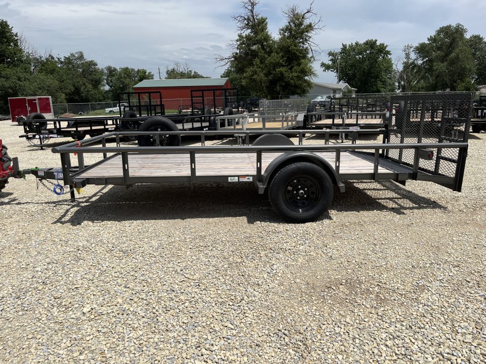 New 2026 Texas Bragg Trailers 77"x14' Dovetail Utility Trailer