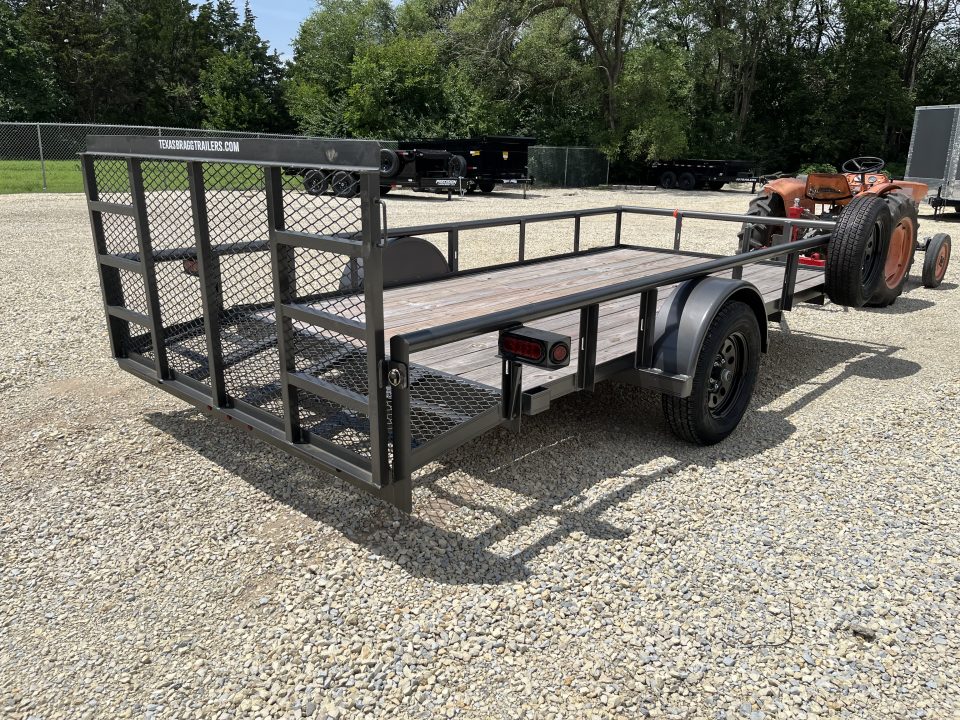 New 2026 Texas Bragg Trailers 77"x14' Dovetail Utility Trailer
