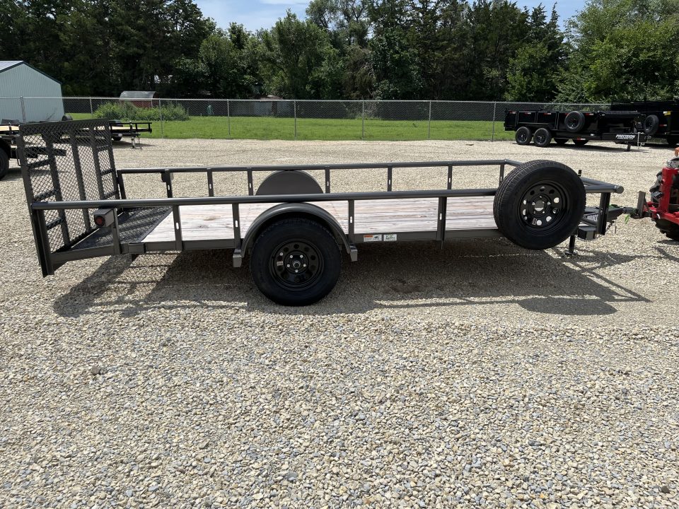 New 2026 Texas Bragg Trailers 77"x14' Dovetail Utility Trailer