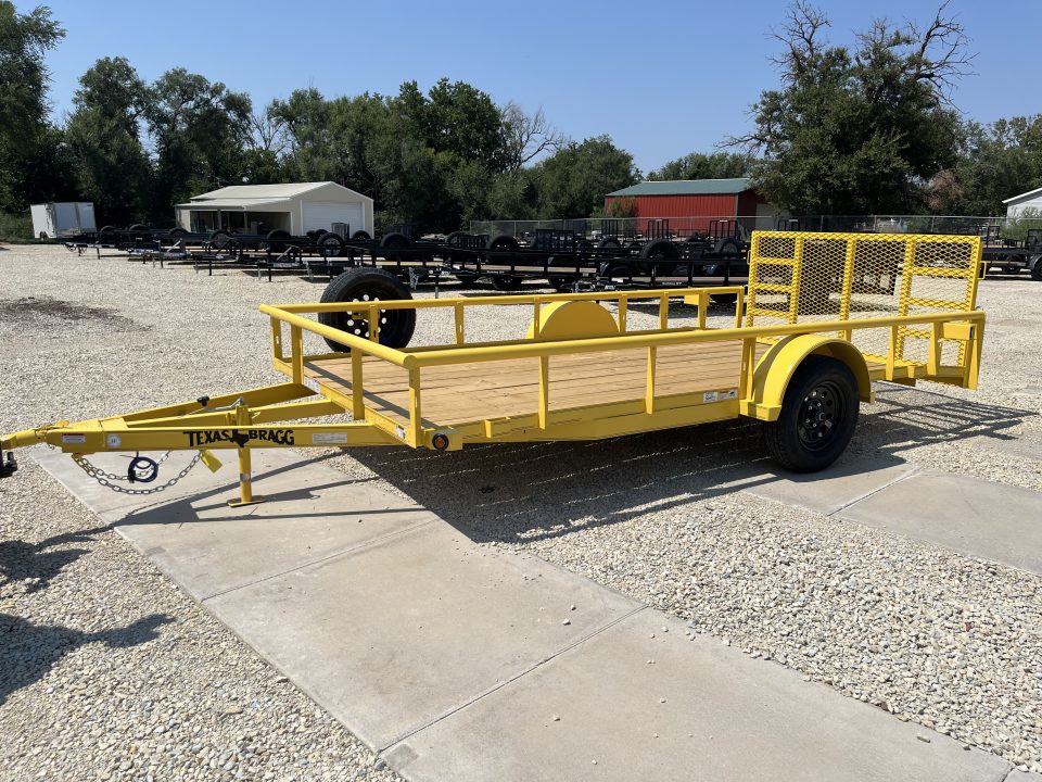 New 2026 Texas Bragg Trailers 83"x14' Dovetail Utility Trailer