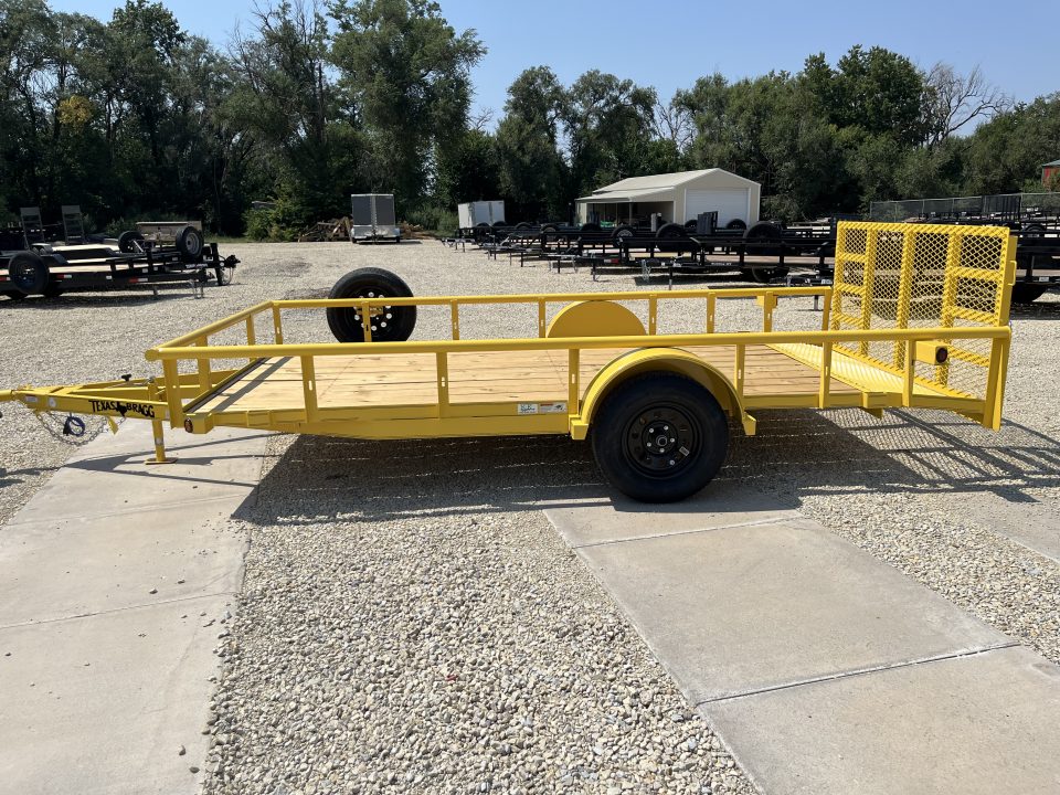New 2026 Texas Bragg Trailers 83"x14' Dovetail Utility Trailer