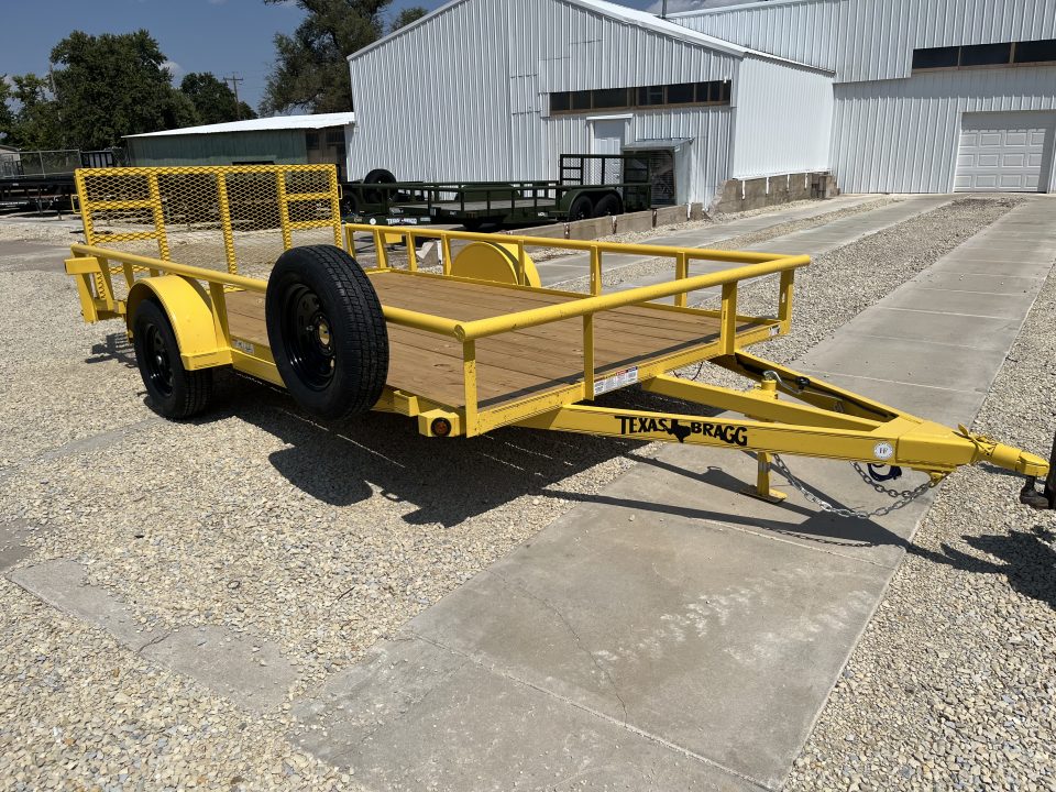 New 2026 Texas Bragg Trailers 83"x14' Dovetail Utility Trailer
