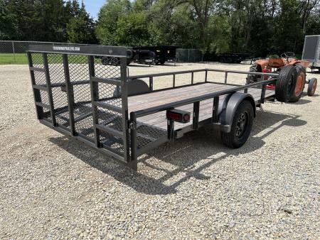 New 2026 Texas Bragg Trailers 77"x14' Dovetail Utility Trailer
