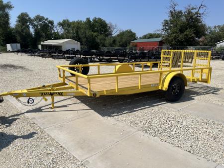New 2026 Texas Bragg Trailers 83 x14' Dovetail Utility Trailer