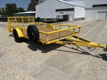 New 2026 Texas Bragg Trailers 83"x14' Dovetail Utility Trailer