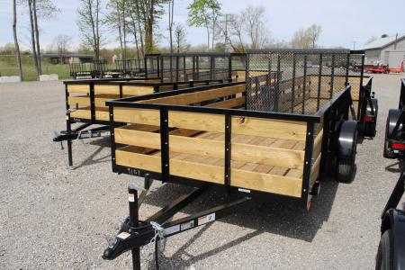 New 2027 TMT 6X12 HS STOCK ID 52420 Landscape Trailer