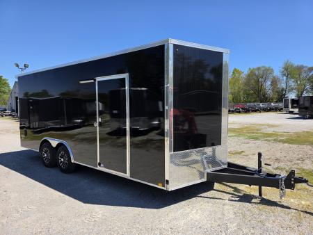 New 2026 8.5X20 CARGO ENCLOSED 7' INSIDE HEIGHT 9900 GVWR SXS UTV CAR ATV GOLFCART Cargo / Enclosed Trailer LOOK TRAILERS