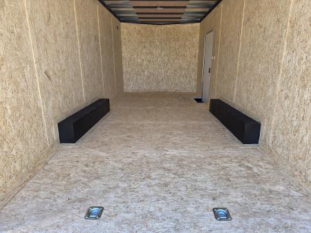 New 2026 8.5X20 CARGO ENCLOSED 7' INSIDE HEIGHT 9900 GVWR SXS UTV CAR ATV GOLFCART Cargo / Enclosed Trailer LOOK TRAILERS
