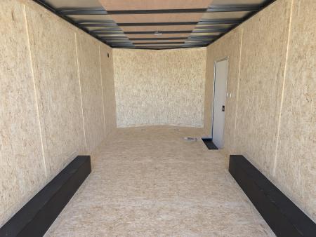New 2026 8.5X20 CARGO ENCLOSED 7' INSIDE HEIGHT 9900 GVWR SXS UTV CAR ATV GOLFCART Cargo / Enclosed Trailer LOOK TRAILERS