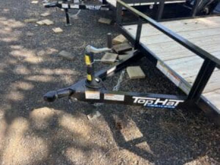New 2026 Top Hat Trailers 77X12 Angle Rail Utility Trailer Utility Trailer