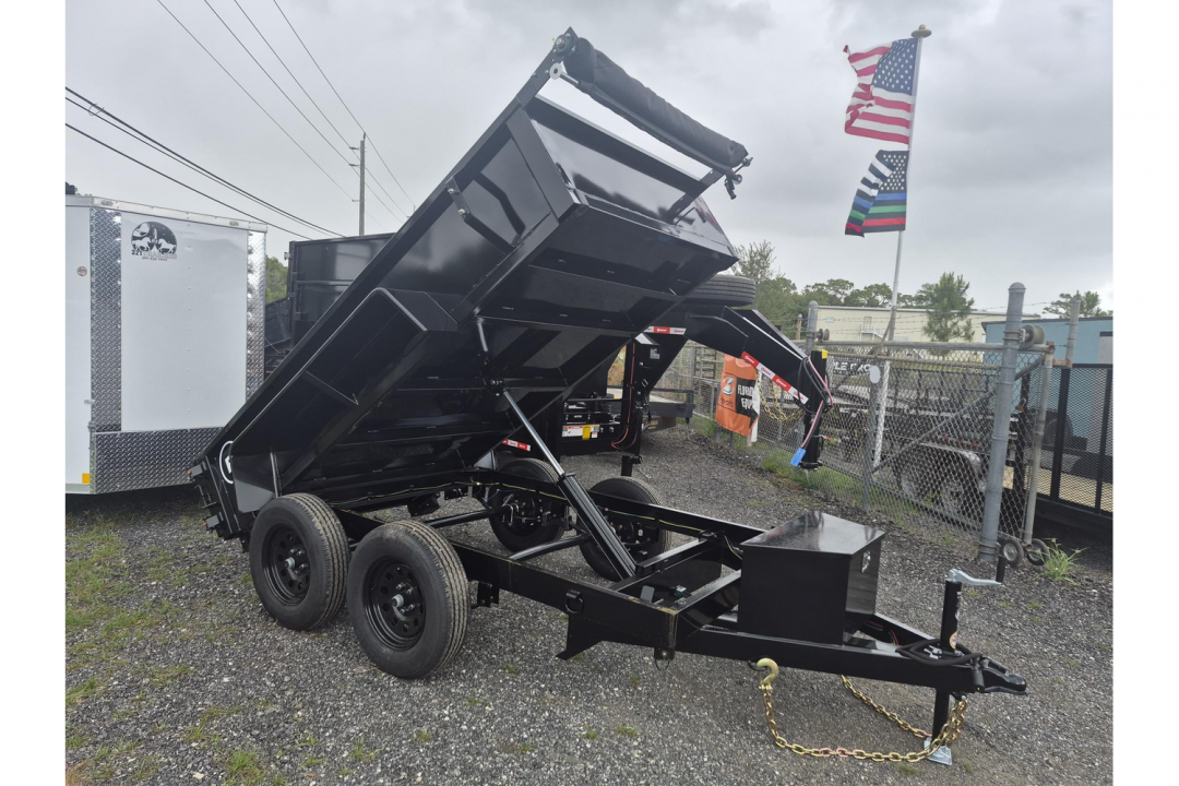 New 2026 U-Dump Trailer 5x10 Pro Lite Rebel Dump Trailer for Sale | 19” Sides | Compact Heavy-Duty Dump Dump Trailer