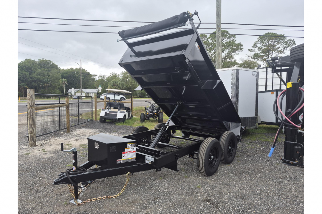 New 2026 U-Dump Trailer 5x10 Pro Lite Rebel Dump Trailer for Sale | 19” Sides | Compact Heavy-Duty Dump Dump Trailer