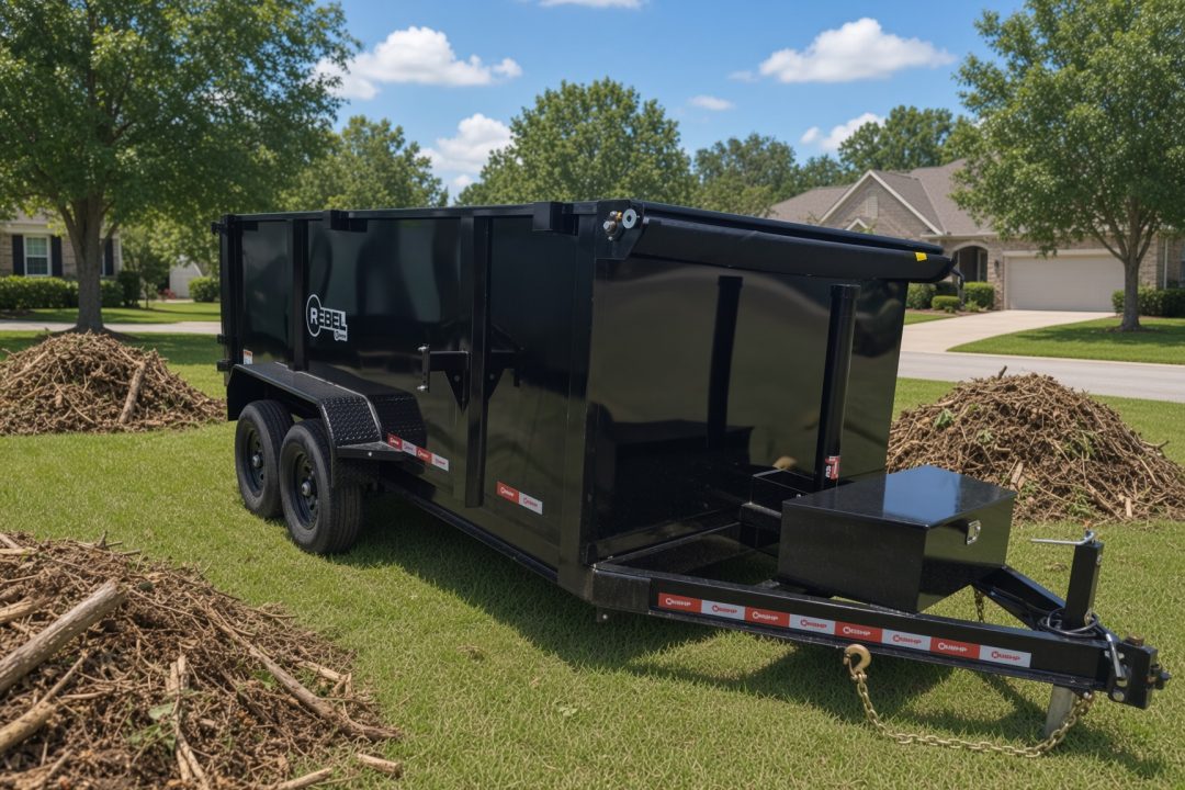 New 2026 7x14 Dump Trailer for Sale | 4’ Sides | 14K GVWR I Heavy Duty