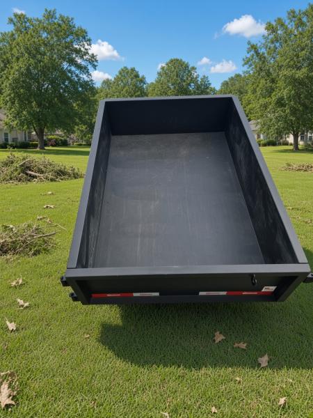 New 2026 U-Dump Trailer Green Rebel Lite 4x6 Compact Dump Trailer – 15" Sides Dump Trailer