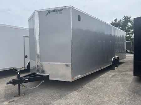 New 2026 Homesteader Trailer 8.5 X 28 FT ENCLOSED CAR HAULER 7 FT 6 IN INT HEIGHT 10K GVWR