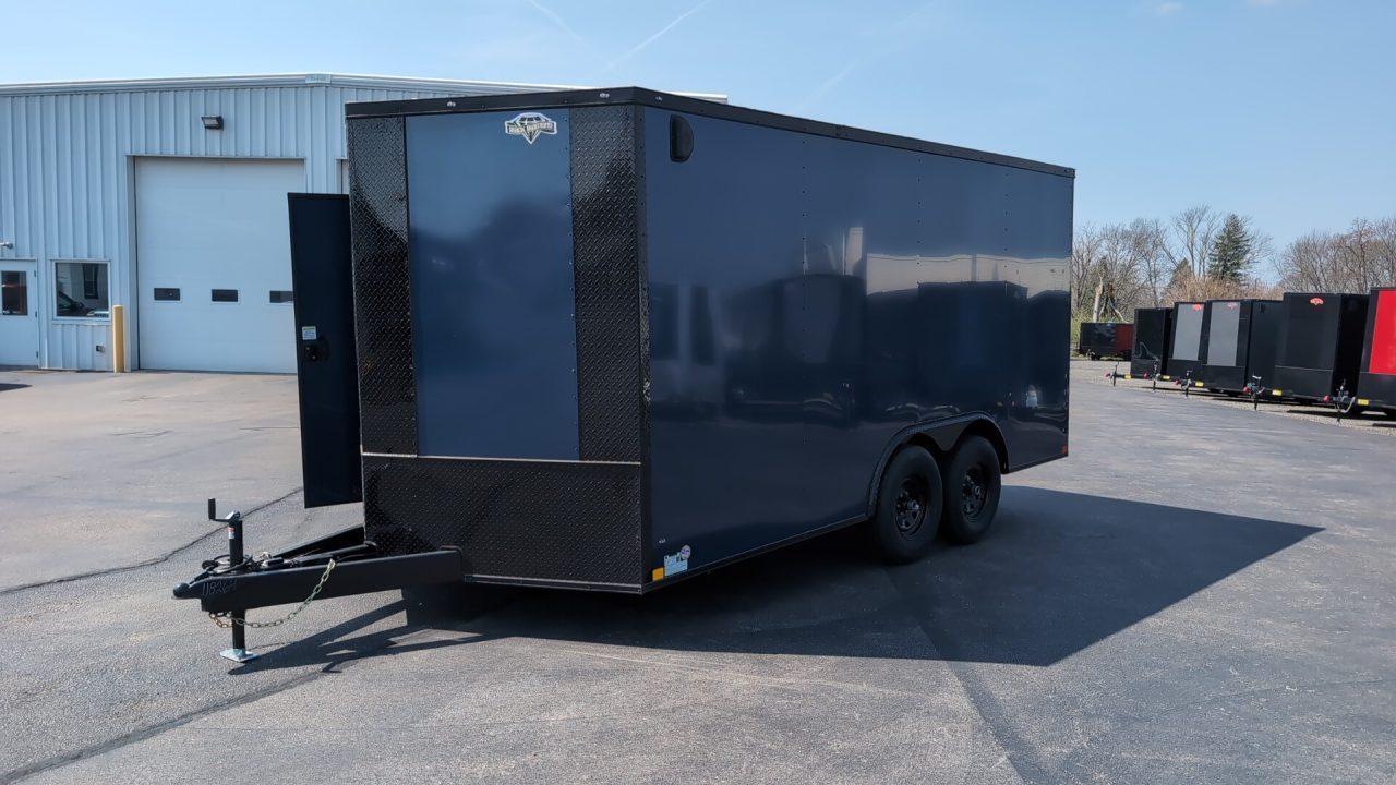 New 2026 Diamond Cargo 8.5' x 16' TA V-Nose Enclosed Trailer / 5 Year Warranty