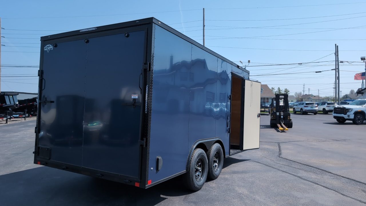 New 2026 Diamond Cargo 8.5' x 16' TA V-Nose Enclosed Trailer / 5 Year Warranty