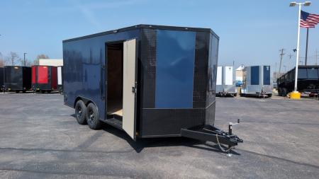 New 2026 Diamond Cargo 8.5' x 16' TA V-Nose Enclosed Trailer / 5 Year Warranty