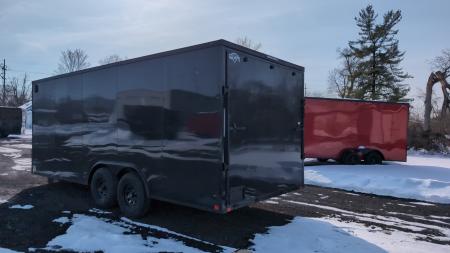 New 2026 Diamond Cargo 8.5' x 20' TA V-Nose Enclosed Trailer / 5 Year Warranty