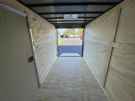 New 2026 Diamond Cargo 6' x 12' TA V-Nose Enclosed Trailer / 5 Year Warranty