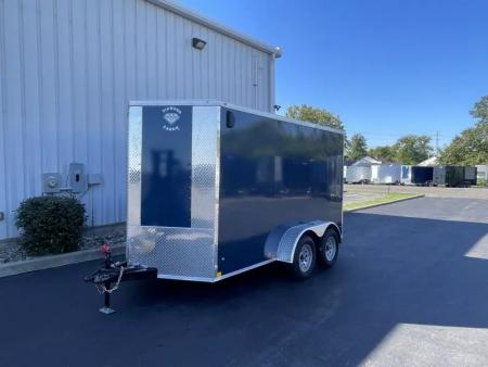 New 2026 Diamond Cargo 6' x 12' TA V-Nose Enclosed Trailer / 5 Year Warranty