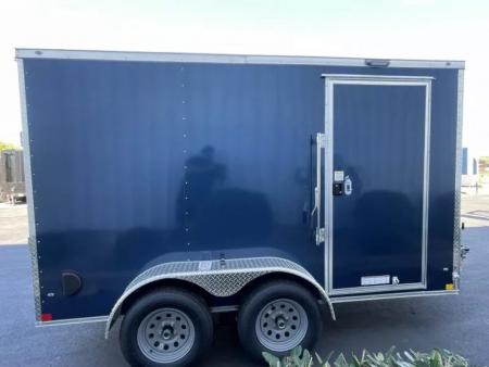 New 2026 Diamond Cargo 6' x 12' TA V-Nose Enclosed Trailer / 5 Year Warranty