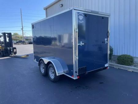 New 2026 Diamond Cargo 6' x 12' TA V-Nose Enclosed Trailer / 5 Year Warranty