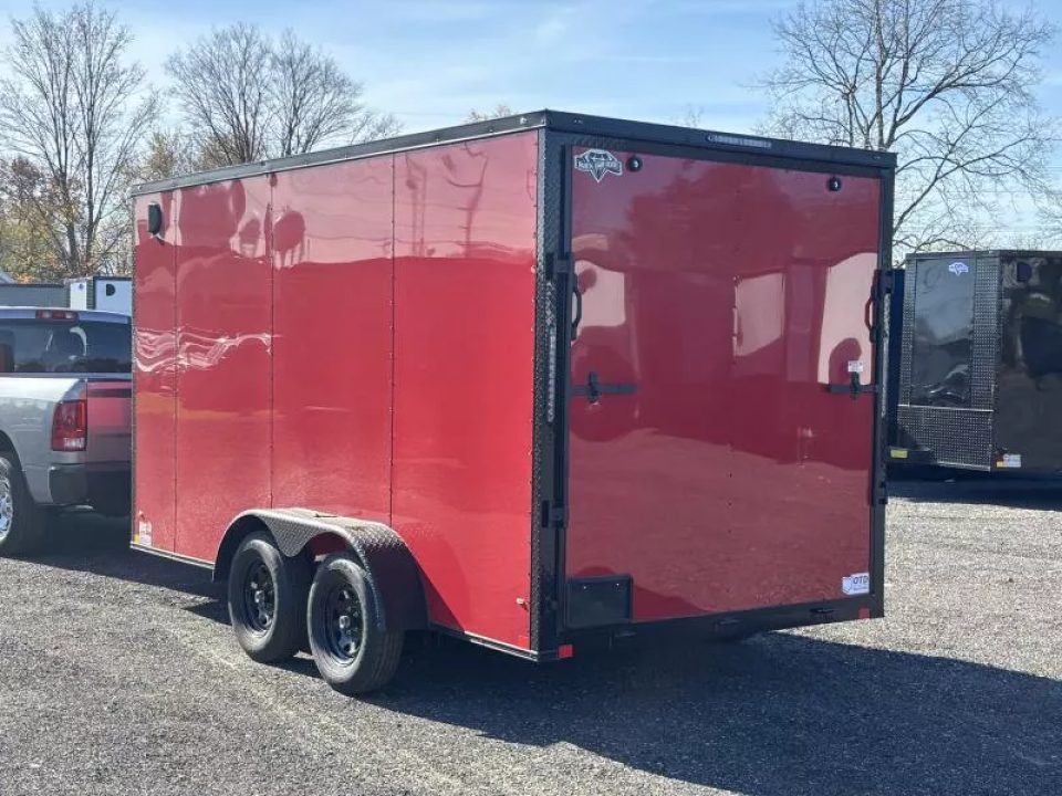 New 2026 Diamond Cargo 7' x 14' TA  V-Nose Enclosed Trailer / 5 Year Warranty