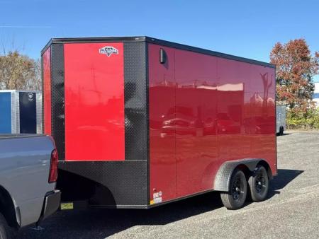 New 2026 Diamond Cargo 7' x 14' TA  V-Nose Enclosed Trailer / 5 Year Warranty