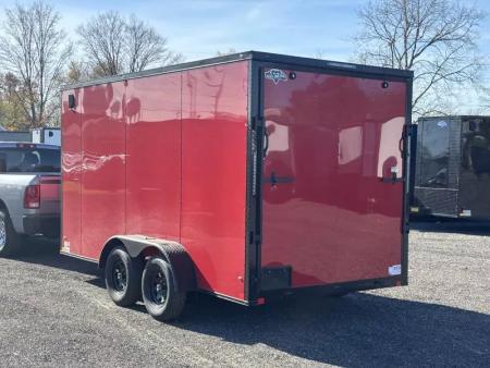 New 2026 Diamond Cargo 7' x 14' TA  V-Nose Enclosed Trailer / 5 Year Warranty