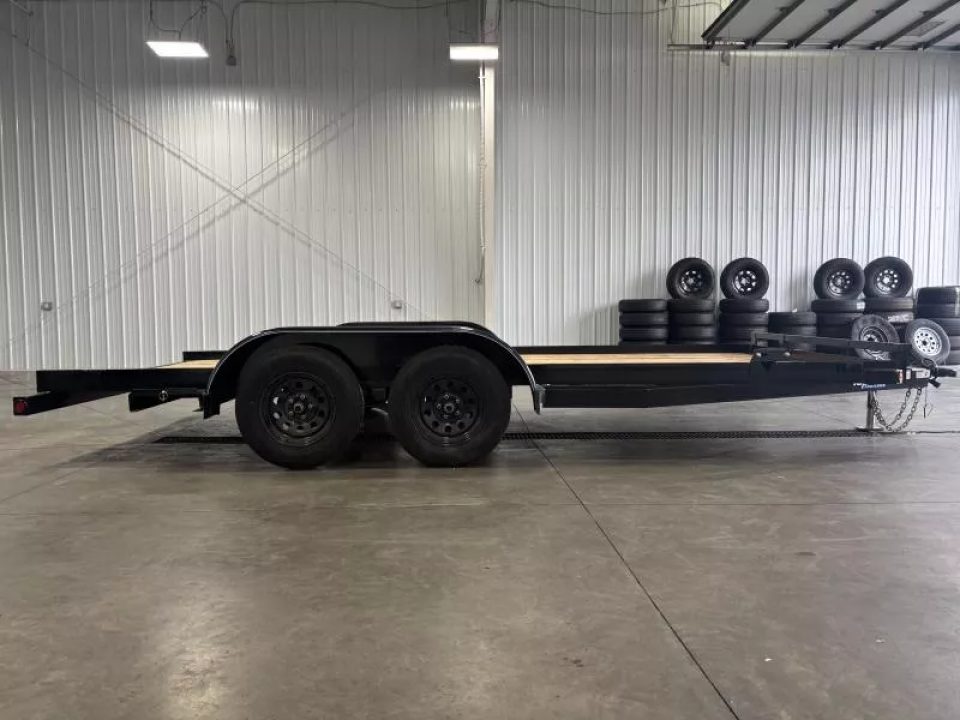 New 2026 Top Hat Trailers 7' X 16' FT. Car Hauler Car