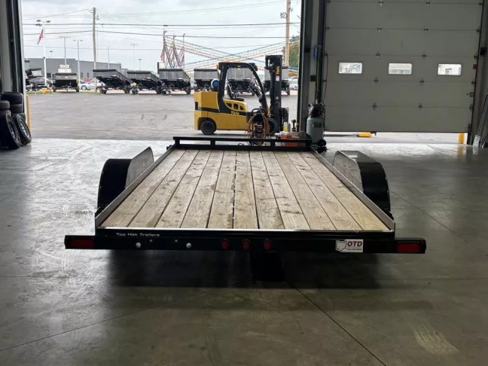 New 2026 Top Hat Trailers 7' X 16' FT. Car Hauler Car