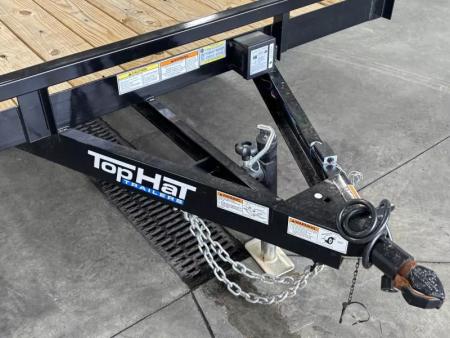 New 2026 Top Hat Trailers 7' X 16' FT. Car Hauler Car