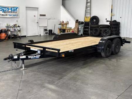 New 2026 Top Hat Trailers 7' X 16' FT. Car Hauler Car