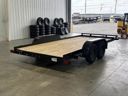 New 2026 Top Hat Trailers 7' X 16' FT. Car Hauler Car