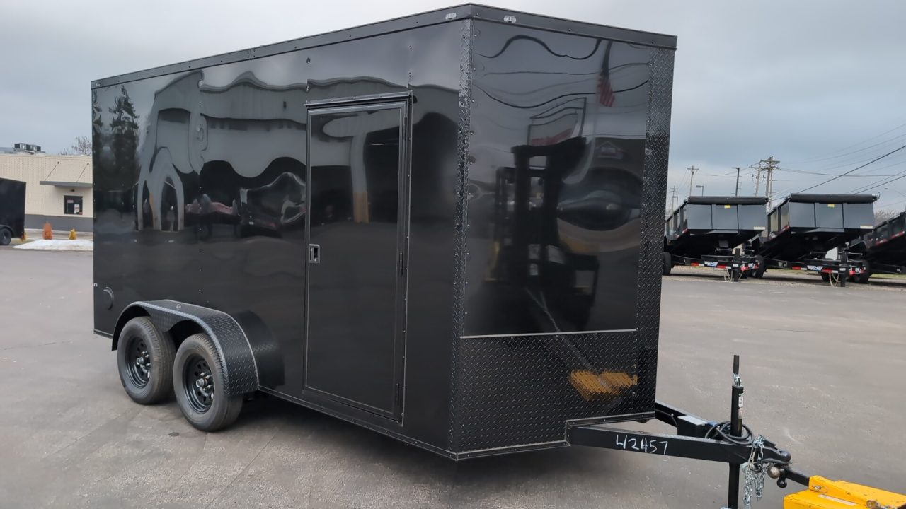 New 2026 Maximum Cargo 7' X 14' TA V-NOSE ENCLOSED TRAILER/ 5 YEAR WARRANTY