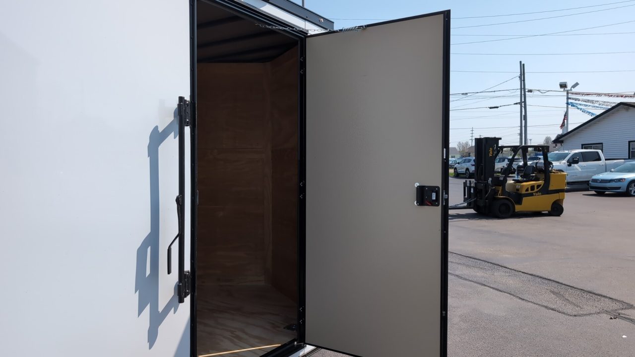 New 2025 Diamond Cargo 7' X 12' TA V-Nose Enclosed Trailer / 5 Year Warranty