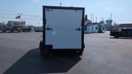 New 2025 Diamond Cargo 7' X 12' TA V-Nose Enclosed Trailer / 5 Year Warranty