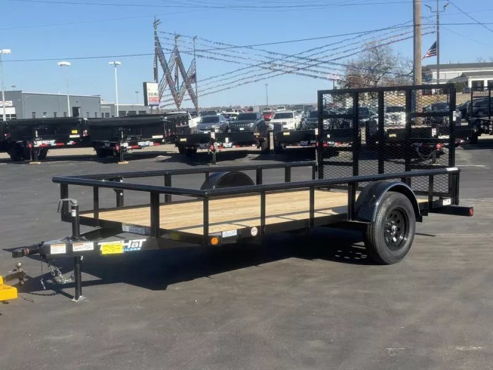 New 2026 Top Hat Trailers 6.5' X 12' BP Utility Trailer