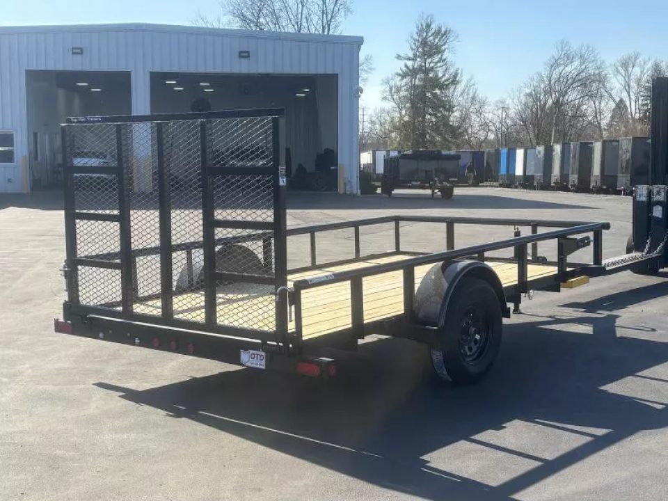 New 2026 Top Hat Trailers 6.5' X 12' BP Utility Trailer