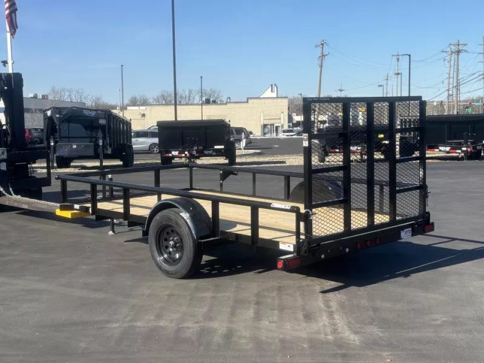 New 2026 Top Hat Trailers 6.5' X 12' BP Utility Trailer