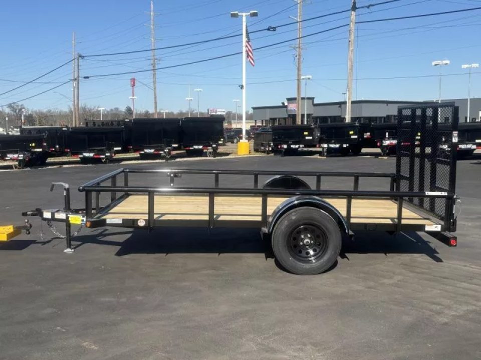New 2026 Top Hat Trailers 6.5' X 12' BP Utility Trailer